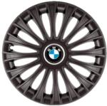 AutoHelix MSA Set 4 Capace Roti 15 inchi (R15) Dino Negru, Compatibile cu BMW (3956)