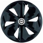 AutoHelix MSA Set 4 Capace Roti Roco Negru R16, pentru Fiat (14145)
