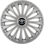 AutoHelix MSA Set 4 Capace Roti 15 inchi (R15) Dino Gri, Compatibile cuToyota (3951)