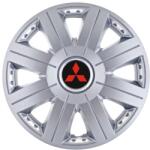 AutoHelix MSA Set 4 capace roti 16 inchi (R16) Cosmos Gri, Compatibil Cu Mitsubishi (4761)