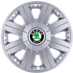 AutoHelix MSA Set 4 capace roti 14 inchi (R14) Cosmos Gri, Compatibil Cu Skoda (4786)