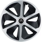 AutoHelix MSA Set 4 capace roti Roco Gri-Negru R17 pentru gama auto Citroen (15119)