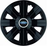 AutoHelix MSA Set 4 Capace Roti, potrivite jantelor de R14, pentru Ford, model Cosmos Negru (13539)