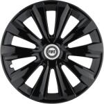 AutoHelix MSA Set 4 Capace Roti, potrivite jantelor de R16, pentru Fiat, model delta negru (13913)