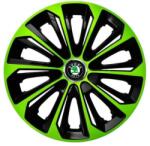 AutoHelix MSA Set 4 capace roti Extra strong green R16 Compatibil Cu Skoda (6755)