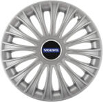 AutoHelix MSA Set 4 Capace Roti 15 inchi (R15) Dino Gri, Compatibile cuVolvo (3952)