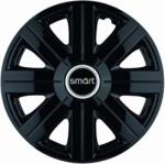 AutoHelix MSA Set 4 Capace Roti, potrivite jantelor de R14, pentru Smart, model Cosmos Negru (13576)