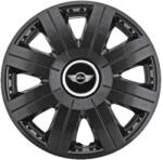 AutoHelix MSA Set 4 Capace Roti 15 inchi (R15) Cosmos Negru, Compatibile cu Minicooper (3839)