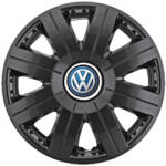 AutoHelix MSA Set 4 Capace Roti 15 inchi (R15) Cosmos Negru, Compatibile cu Volkswagen (3854)