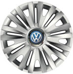 AutoHelix MSA Set 4 capace roti Cu Inel Cromat Royal R14 Compatibil Cu Volkswagen (8087)