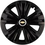 AutoHelix MSA Set 4 capace roti Glory negru R16 Compatibil Cu Chevrolet (10197)