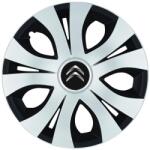 AutoHelix MSA Set 4 Capace Roti Top Gri-Negru R17, Compatibil Cu Citroen (14537)