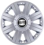 AutoHelix MSA Set 4 capace roti 16 inchi (R16) Cosmos Gri, Compatibil Cu Seat (4784)