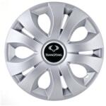 AutoHelix MSA Set 4 Capace Roti, potrivite jantelor de R16, Compatibil Cu SsangYoung, model top crom (14763)