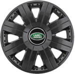 AutoHelix MSA Set 4 Capace Roti 15 inchi (R15) Cosmos Negru, Compatibile cu Land Rover (3835)