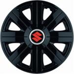 AutoHelix MSA Set 4 Capace Roti, potrivite jantelor de R14, pentru Suzuki, model Cosmos Negru (13582)