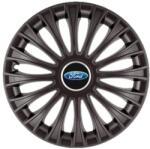 AutoHelix MSA Set 4 Capace Roti 15 inchi (R15) Dino Negru, Compatibile cu Ford (3962-3962)