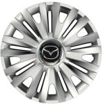 AutoHelix MSA Set 4 capace roti Cu Inel Cromat Royal R14 Compatibil Cu Mazda (8039)