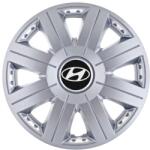 AutoHelix MSA Set 4 capace roti 14 inchi (R14) Cosmos Gri, Compatibil Cu Hyundai (4734)