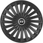 AutoHelix MSA Set 4 capace roti Joy Negru R14 Compatibil Cu Hyundai (5336)