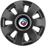 AutoHelix MSA Set 4 Capace Roti potrivite jantelor de 16 inch, pentru Bmw Nou model Ares Negru (17934)