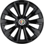 AutoHelix MSA Set 4 Capace Roti, potrivite jantelor de R14, pentru Alfa Romeo, model delta negru (13890)