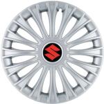 AutoHelix MSA Set 4 Capace Roti, potrivite jantelor de R14, pentru Suzuki, model dino cromat (15026)