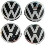 AutoHelix MSA Set 4 capace jante Aliaj Volkswagen pentru jante Mercedes exterior: 75mm, interior: 69mm (VW79MM)