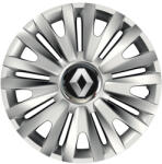 AutoHelix MSA Set 4 capace roti Cu Inel Cromat Royal R14 Compatibil Cu Renault (8060)