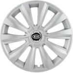 AutoHelix MSA Set 4 Capace Roti, potrivite jantelor de R16, pentru Kia, model delta cromat (14001)