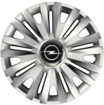 AutoHelix MSA Set 4 capace roti Cu Inel Cromat Royal R15 Compatibil Cu Opel (8055-8055)