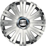 AutoHelix MSA Set 4 Capace Roti potrivite jantelor de 15 inch, pentru Seat, model Active Crom (17896)