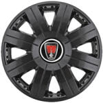 AutoHelix MSA Set 4 Capace Roti 15 inchi (R15) Cosmos Negru, Compatibile cu Range Rover (3844)
