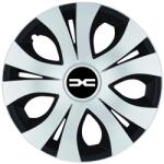 AutoHelix MSA Set 4 Capace Roti Top Gri-Negru R16, Compatibil Cu Dacia Nou (20171)
