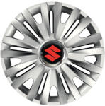 AutoHelix MSA Set 4 capace roti Cu Inel Cromat Royal R15 Compatibil Cu Suzuki (8082)