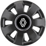 AutoHelix MSA Set 4 Capace Roti potrivite jantelor de 16 inch, pentru Renault Nou model Ares Black (17944)