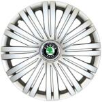 AutoHelix MSA Set 4 Capace Roti R16, Potrivite Jantelor de 16 inch, Pentru Skoda, Model 422 (12368)