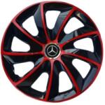 AutoHelix MSA Set 4 Capace Roti 17 inchi (R17), Stig Rosu-Negru, Compatibil cu Mercedes (23238)