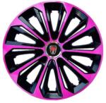 AutoHelix MSA Set 4 capace roti 15 inchi (R15) Extra Strong Pink, Compatibile Cu Range Rover (6024)