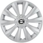 AutoHelix MSA Set 4 Capace Roti, potrivite jantelor de R16, pentru Seat, model delta cromat (14014)