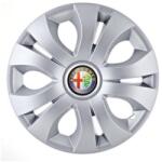 AutoHelix MSA Set 4 Capace Roti 16 inchi (R16), Compatibil Cu Alfa Romeo, model Top Gri (20323)