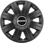 AutoHelix MSA Set 4 capace roti Cosmos Negru R15, pentru gama auto Daewoo (3828)