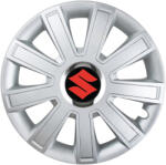 AutoHelix MSA Set 4 Capace Roti, potrivite jantelor de R16, pentru Suzuki, model flash cromat (13074)