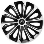 AutoHelix MSA Set 4 capace roti Extra strong silver R15 Compatibil Cu Citroen (6785)