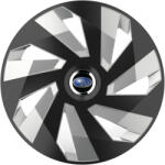 AutoHelix MSA Set 4 Capace Roti, potrivite jantelor de R16, pentru Subaru, model vector black and silver (12971)