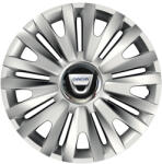 AutoHelix MSA Set 4 capace roti Cu Inel Cromat Royal R14 Compatibil Cu Dacia (8009)