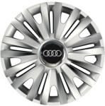 AutoHelix MSA Set 4 capace roti Cu Inel Cromat Royal R15 Compatibil Cu Audi (7998)