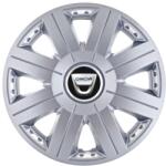 AutoHelix MSA Set 4 capace roti 16 inchi (R16) Cosmos Gri, Compatibil Cu Dacia (4716)