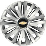 AutoHelix MSA Set 4 capace roti Cu Inel Cromat Royal R14 Compatibil Cu Chevrolet (8003)
