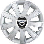 AutoHelix MSA Set 4 Capace Roti, potrivite jantelor de R16, pentru Dacia, model flash cromat (13002)